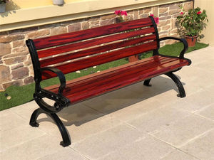 Park bankları modern açık tezgah koltuk açık bahçe benche alüminyum açık mekan mobilyası - Product Image 2