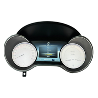 Tablero de Instrumentos Digital LCD DOS de 12.3 Pulgadas, Velocímetro con Sistema Linux Car-play Multilingüe para Benz GLK 2008-2012 NTG4.0