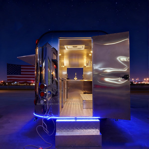 Sang trọng đầy màu sắc Đầy Đủ nạp khoai tây Takoyaki Sushi Lemonade pound bánh nướng thực phẩm xe tải với màn hình hiển thị - Product Image 4