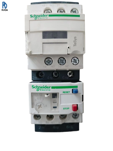 LC1D09B7C คอนแทคเตอร์ AC คอนแทคเตอร์ไฟฟ้า คอนแทคเตอร์ควบคุมอุตสาหกรรมแรงดันคอยล์ AC 24V คอนแทคเตอร์กำลังไฟฟ้าแรงดันต่ำ - Product Image 1