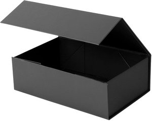 Manufacturers Custom Folding Box Foam Portable Cardboard Clamshell Gift Box Large Foreign Trade Folding Box
