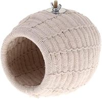 Nouveau Nid en Corde de Coton Chaud et Confortable pour Oiseaux – Idéal pour Perruches, Conures, Cockatiels, Canaris et Petits & Moyens Oiseaux