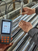Durómetro Ultrasónico con Calibración Multipunto, Alta Precisión, Alta Velocidad, Portátil, Fácil de Usar