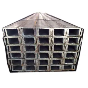 3 inche100x50x6mm S235jr S355jr Hot Rolled Carbon Mild Structural Steel C Z U Channel U Beam price per kg