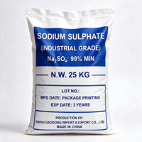 Meilleur prix, marque AHDD, sulfate de sodium anhydre de qualité industrielle 99%, poudre blanche, CAS 7757-82-6 Na2SO4