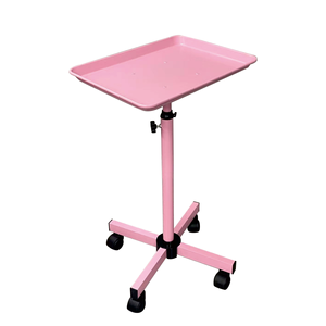 Hair styling tray adjustable mobile storage rack <b>tool</b> cart for hair salons and barber shops - Product Image 1