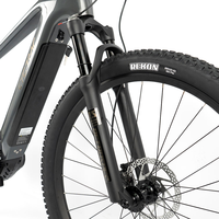 Nuevo Lanzamiento: Bicicleta Eléctrica de Montaña EM8 de Carbono, 27.5/29 Pulgadas, 500W, Motor Central, Transmisión Inalámbrica de 12 Velocidades, Horquilla de Aire JUDYS, XC EMTB