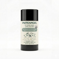 Baume pour pattes et nez d'animaux à base de plantes OEM 80g, apaisant pour la peau des chiens à base de probiotiques, microflora Lactobacillus Sakei, en stick, directement de l'usine