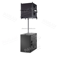 Enceintes de scène actives professionnelles de 10 pouces et 15 pouces, nouvelle conception de ligne acoustique pour mariage et spectacle, équipement audio passif