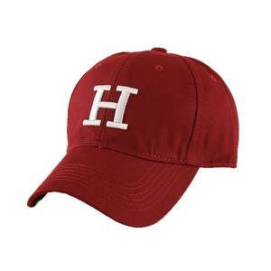 Gorra de Béisbol con Logotipo H Grande, Tela de Sarga Azul Oscuro, Protección Solar para Mujer, Primavera/Verano - Product Image 3