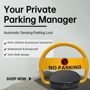 Verrou de <span class=keywords><strong>stationnement</strong></span> télécommandé Zento de style moderne, en acier inoxydable robuste de haute qualité, étanche IP67, jaune, certifié CE - Product Image 6