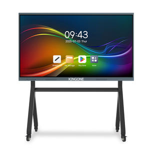 หน้าจอสัมผัสขั้นสูง ความแม่นยำสูง ความไวสูง ผสานเทคโนโลยี AI นวัตกรรม <span class=keywords><strong>ขาย</strong></span>ตรง กระดานอัจฉริยะแบบอินเทอร์แอคทีฟ - Product Image 1