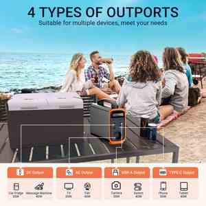 150W <b>Mini</b> Portable AC Power Bank Solar Charging Compatible Power Station for Mobile Phones <b>Laptops</b> - Product Image 5