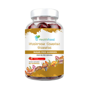 Best Seller Mushroom Complex Gummies with Total Carbohydrates Supports Relaxation Stress Relief and Immune Balance Gummies - Product Image 1