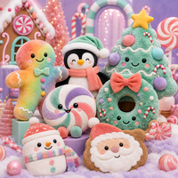 Toptan Noel Peluş Oyuncakları Süpermarketler, Mağazalar, Mevsimlik Teşhirler, Tatil Hediyeleri ve Perakende Programları için