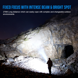 Đèn pin cắm trại LED Trustfire T10R siêu sáng 1800LM 18650 Đèn pin chiến thuật Đèn pin USB - Product Image 4