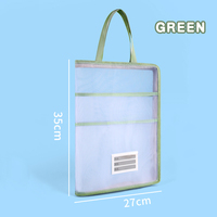 Sac à dos transparent à fermeture éclair pour enfants, sacs à main de haute qualité, sacs cadeaux avec logo, classeur de documents pas cher