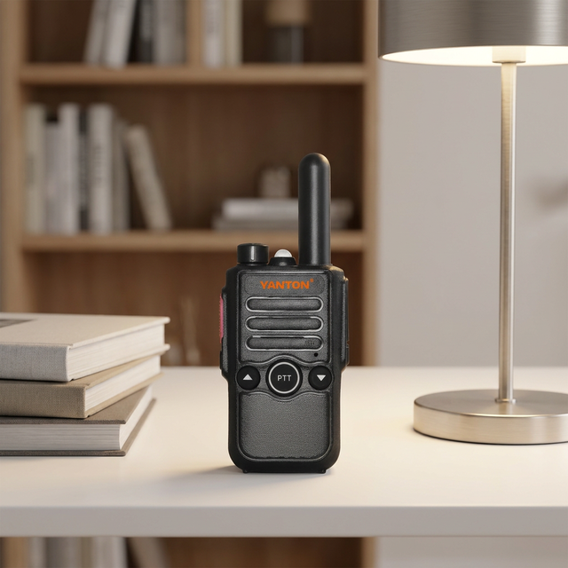 Slim Lightweight Analog Walkie Talkie Rechargeable Analog Two Way Radio for Retail Store Office Farm YANTON T-S6
