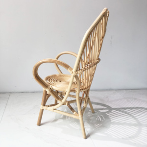 <span class=keywords><strong>Fauteuil</strong></span> à dossier haut en rotin tressé à la main de style <span class=keywords><strong>marocain</strong></span>, design créatif, fabrication indonésienne - Product Image 3
