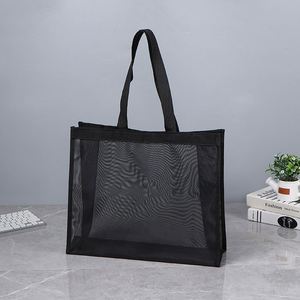 Mesh Beach <b>Bag</b> Large <b>Tote</b> for Family Beach <b>Bag</b> for Toys Large Mesh Beach <b>Tote</b> for <b>Summer</b> Holiday Swim <b>Bag</b> Vacation - Product Image 1