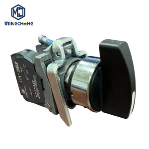 Illuminated <b>Push</b> <b>Button</b> <b>Switch</b> XB4BJ33 XB4BJ31 XB4BJ35 22mm Momentary NO NC Contact LED Indicator Control Station - Product Image 1