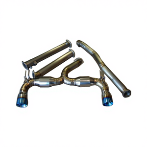 Sistema de escape de titanio de alto rendimiento para Mitsubishi Lancer Evolution X 08-15 - Product Image 1