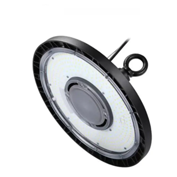 China Fabrikant Led Licht Ufo 100W 150W 200W 240W Gegoten Aluminium Led High Bay Licht Met Dlc Ul Vermeld