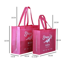 Vente en gros sac écologique personnalisé imprimé Tnt sac non tissé sac fourre-tout promotionnel réutilisable en tissu avec logo