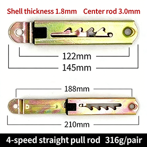 Zinc Plated 4 Position Ratchet Connector Hinge Adjustable Reclining Bracket For Drawing Desk Mixer Sofa Furniture <b>Hardware</b> - Product Image 2