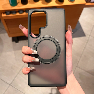 Hot <span class=keywords><strong>2025</strong></span> New Chống sốc không dây sạc Magnetic đứng điện thoại di động trường hợp Đối với <span class=keywords><strong>Samsung</strong></span> S24 siêu cộng với - Product Image 3