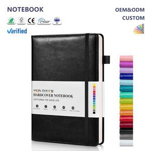 Buku Agenda Bisnis Kulit PU Multiwarna Promosi Grosir Murah, Buku Catatan dengan Logo Kustom dan Tempat Pena - Product Image 1