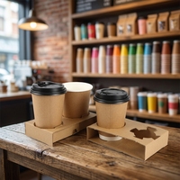 Prix d'usine, logo personnalisé, gobelets à café jetables écologiques à paroi simple biodégradables de 8 oz/10 oz/12 oz/16 oz, papier kraft enduit de PE