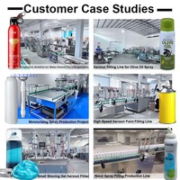 Ligne de remplissage automatique électrique à commande PLC haute efficacité pour sachets souples, valves et aérosols, pour huile d'olive, garantie 2 ans