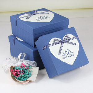 Caja de joyería corta, caja de regalo cuadrada, exquisita versión coreana de Vietnam, embalaje de joyería de estilo fresco pequeño - Product Image 2