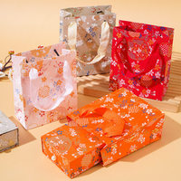 Boîte à bijoux de style japonais pour bracelets, bagues et colliers, avec tiroirs et boîte cadeau coulissante
