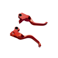 Levier de frein et d'embrayage CNC AL à 3 doigts pour moto Harley 96-17 Dyna 96-03 Sportster 96-14 Softail 96-07 Touring
