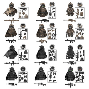 Modellini di Personaggi in Plastica da Costruire, Action Figure di Forze Speciali Moderne, Piccoli Giocattoli da Collezione per Regali - Product Image 1