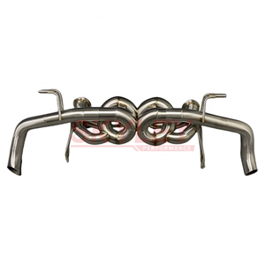 Échappement sport en acier inoxydable haute <span class=keywords><strong>performance</strong></span> pour <span class=keywords><strong>Audi</strong></span> <span class=keywords><strong>R8</strong></span> V10 Gen 2, système sport, poli miroir, véritable F1 - Product Image 1