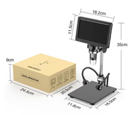 Mikroskop Kamera Digital Layar IPS 7-Inci untuk Perbaikan Ponsel