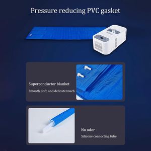 Kiểm Soát Nhiệt Độ Điện Nước Nóng Chăn Nước Làm Mát Mat Giường Hệ Thống Ấm Áp Và Làm Mát Nệm Pad - Product Image 5