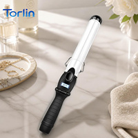 Rizador de Pelo de Cerámica Torlin con Calor Ajustable para Cabello Largo y Corto - Dispositivo de Belleza Eléctrico para Uso Doméstico