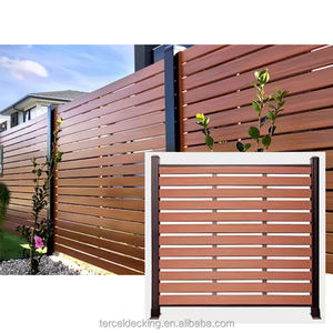 Panneaux de clôture de jardin en composite bois-plastique résistants aux intempéries, panneaux de clôture WPC imperméables pour maison et jardin - Product Image 6