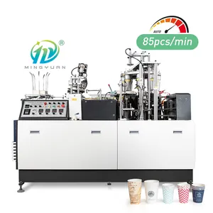 Jbz-Ocm12 precio de la máquina de vasos de papel, máquina de tazas de papel totalmente automática de China indonesia