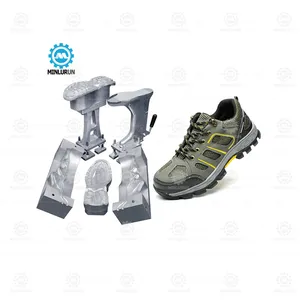 New Design Pu Dip Footwear Mold Aluminium Safety Shoe With High Quality