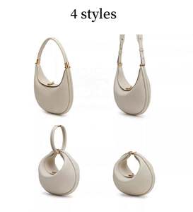 Bolso de Hombro de Lujo de Último Diseño en Oferta, Bolso de Media Luna de Diseñador Francés para Mujer - Product Image 6