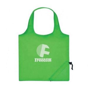 Sac de courses pliable réutilisable robuste personnalisé avec logo imprimé - Product Image 3