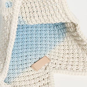 Bolso de mano personalizado de gran capacidad con parte superior abierta de ganchillo para mujer, bolso de compras de hombro de playa de viaje de fin de semana duradero - Product Image 5