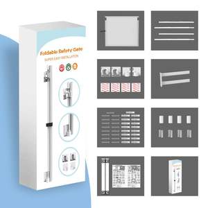 Clôture Portable pour animaux de compagnie ménage chien porte filet d'isolation produits transfrontaliers pour animaux de compagnie assemblé Protection de sécurité chien clôture en plastique - Product Image 5