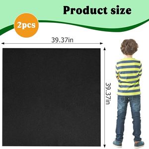 Tapis d'arrosage en feutre pour plantes 100x100cm, épaisseur 3mm, tapis capillaire absorbant pour la germination des graines et le jardinage en serre - Product Image 2