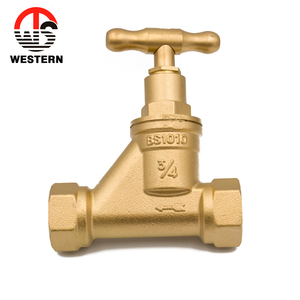 Fabricants de vannes d'arrêt de plomberie standard britannique BS 1010 Dn15 Vanne d'arrêt d'eau - Product Image 1